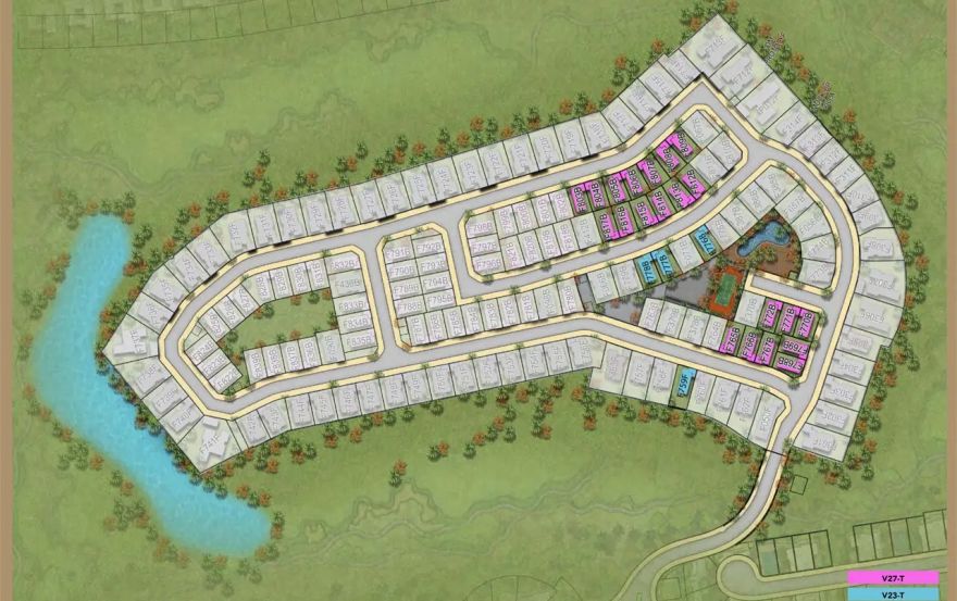 Site plan – Belair at The Trump Estates
