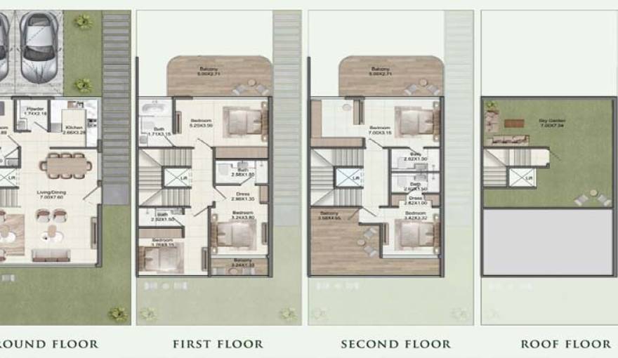 Plans Greenz by Danube