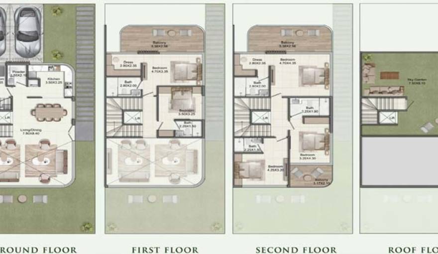 Plans Greenz by Danube