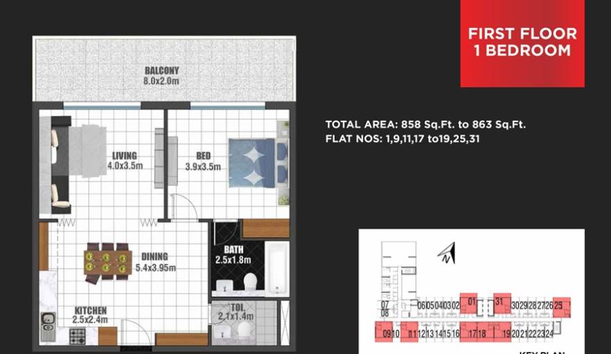 Plans Jewelz Residence
