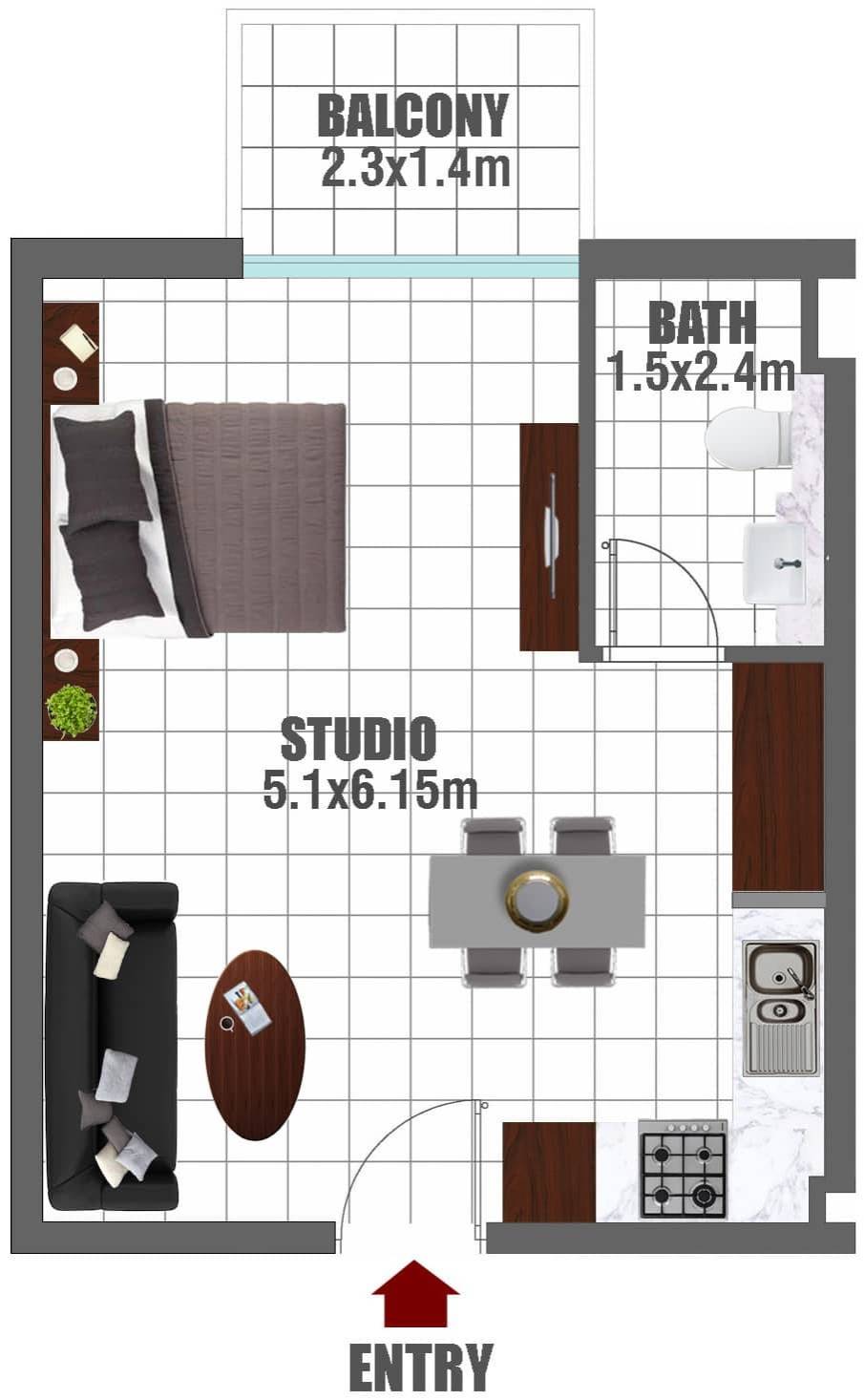 Plans Lawnz Apartments #1