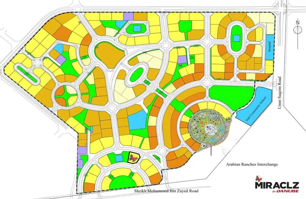 General plan – Miraclz Tower#1