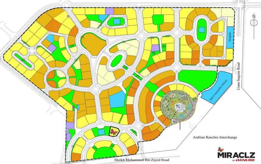 Site plan – Miraclz Tower
