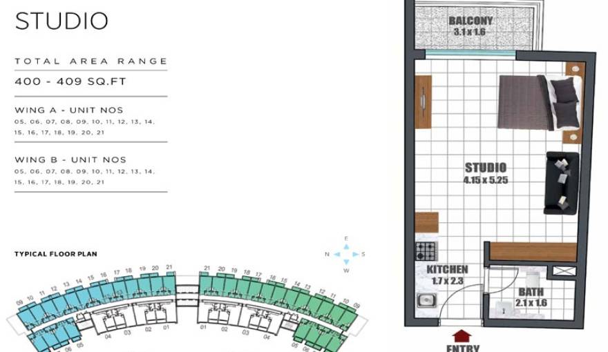 Plans Wavez Residence