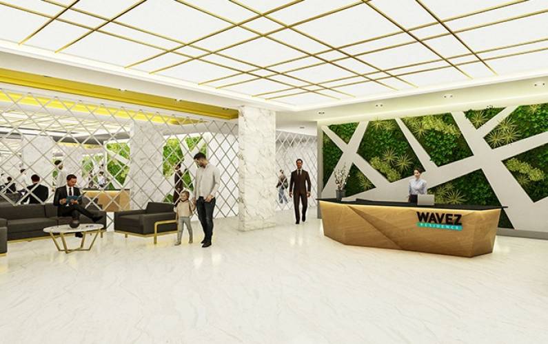 Interior design – Wavez Residence