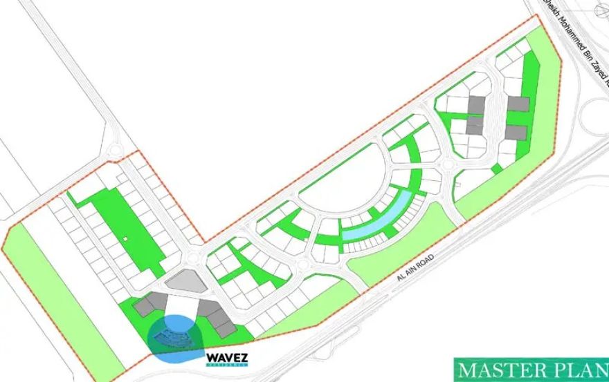 Site plan – Wavez Residence