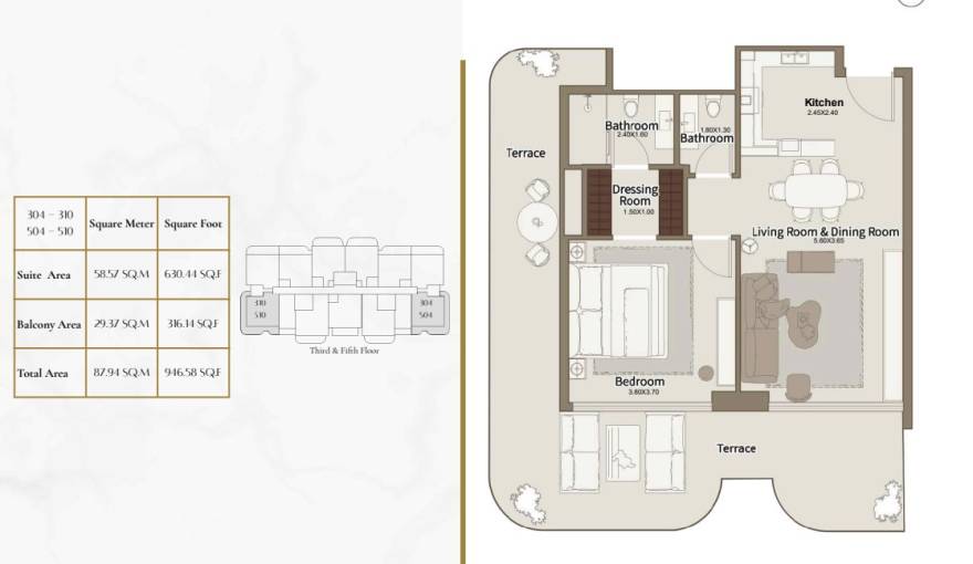 Plans Dar Al Aiham One