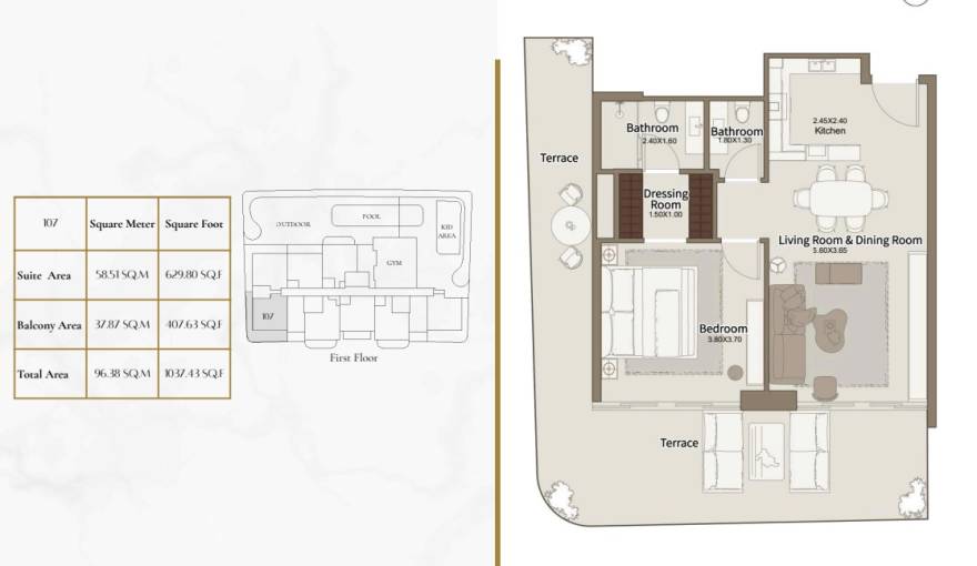 Plans Dar Al Aiham One