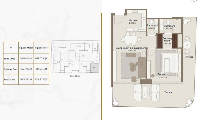 Plans Dar Al Aiham One