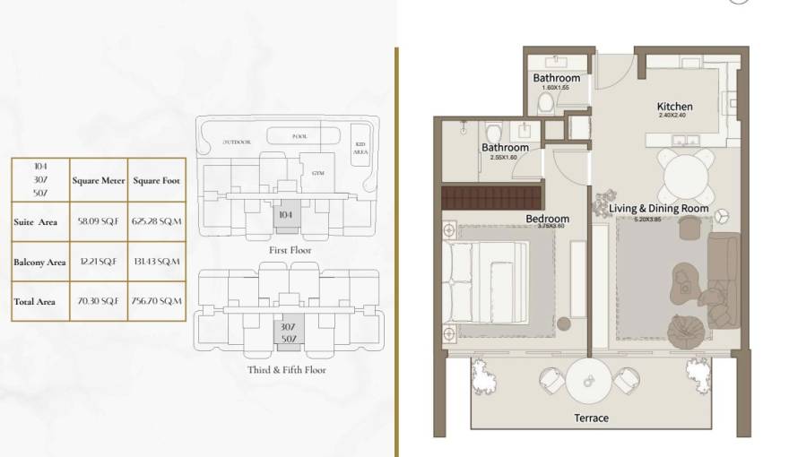 Plans Dar Al Aiham One