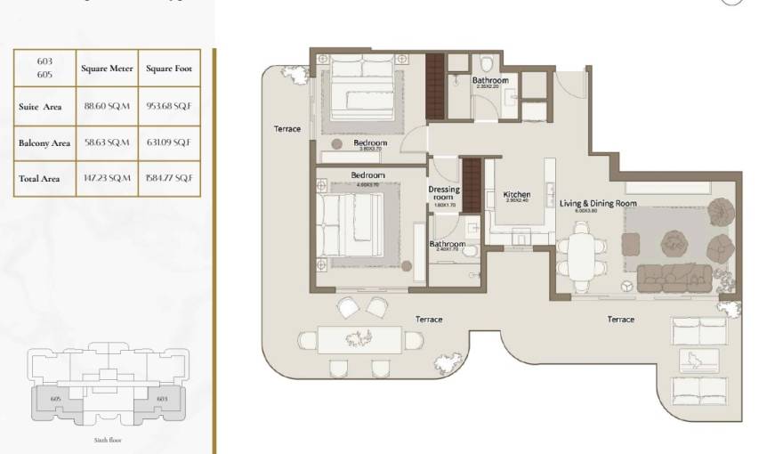 Plans Dar Al Aiham One