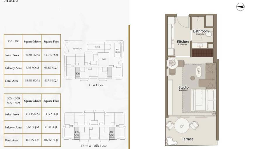 Plans Dar Al Aiham One