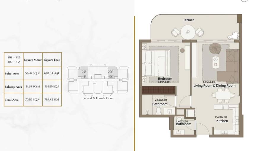Plans Dar Al Aiham One