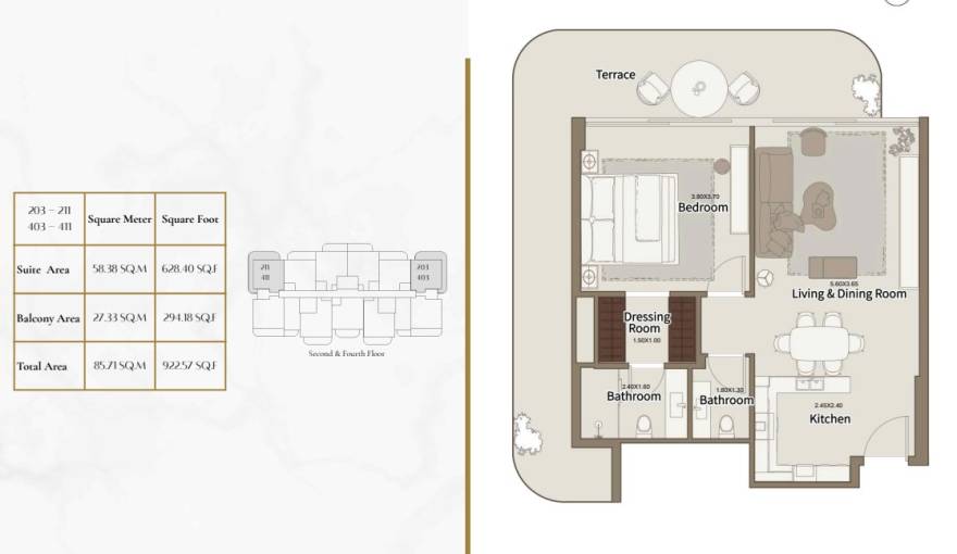 Plans Dar Al Aiham One