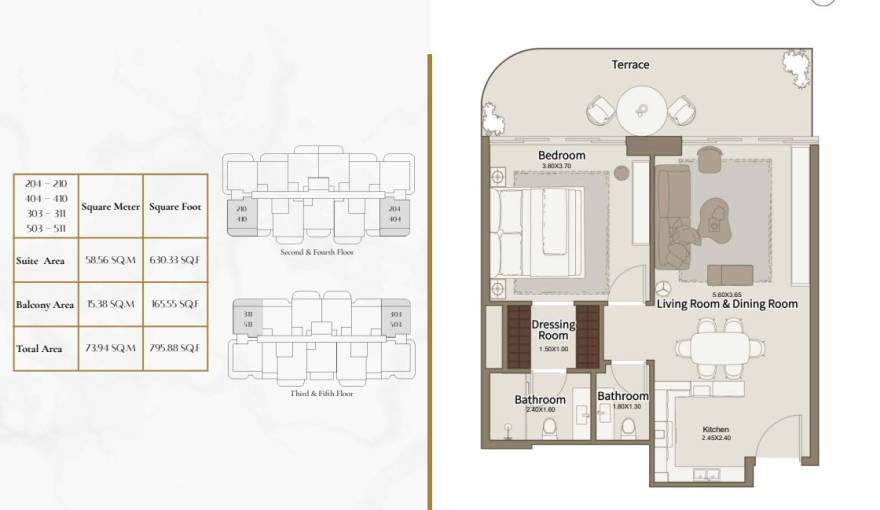 Plans Dar Al Aiham One