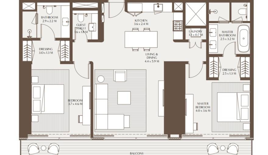 Plans Akala Residences
