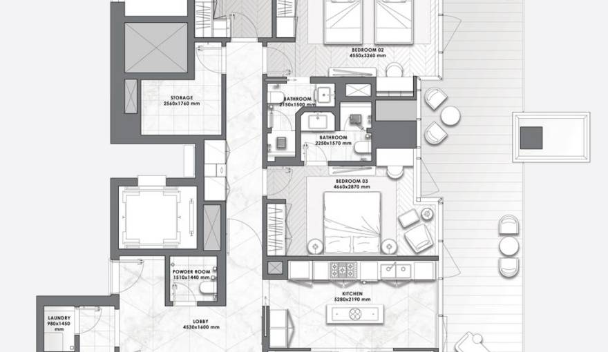 Plans DaVinci Tower