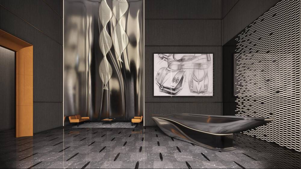 Interior design – DaVinci Tower#9
