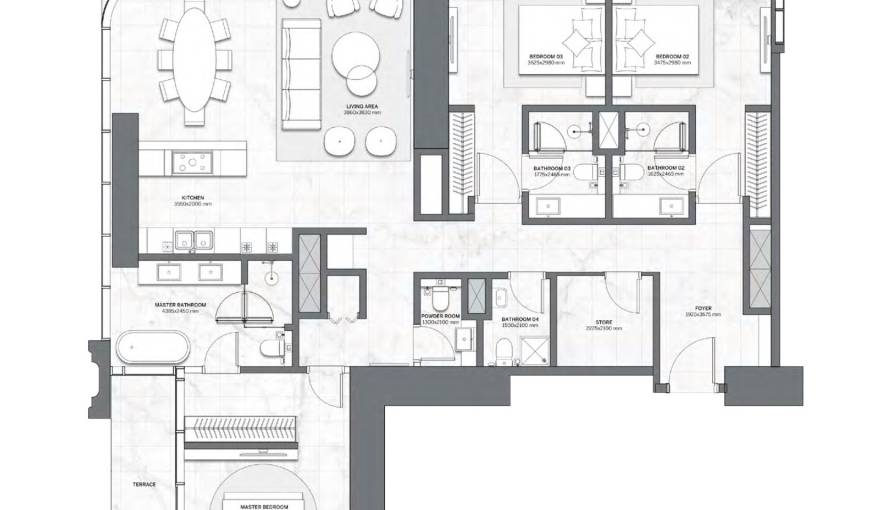 Plans Trump International Hotel & Tower Dubai