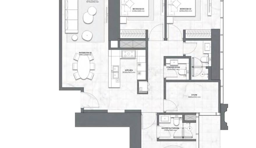 Plans Trump International Hotel & Tower Dubai
