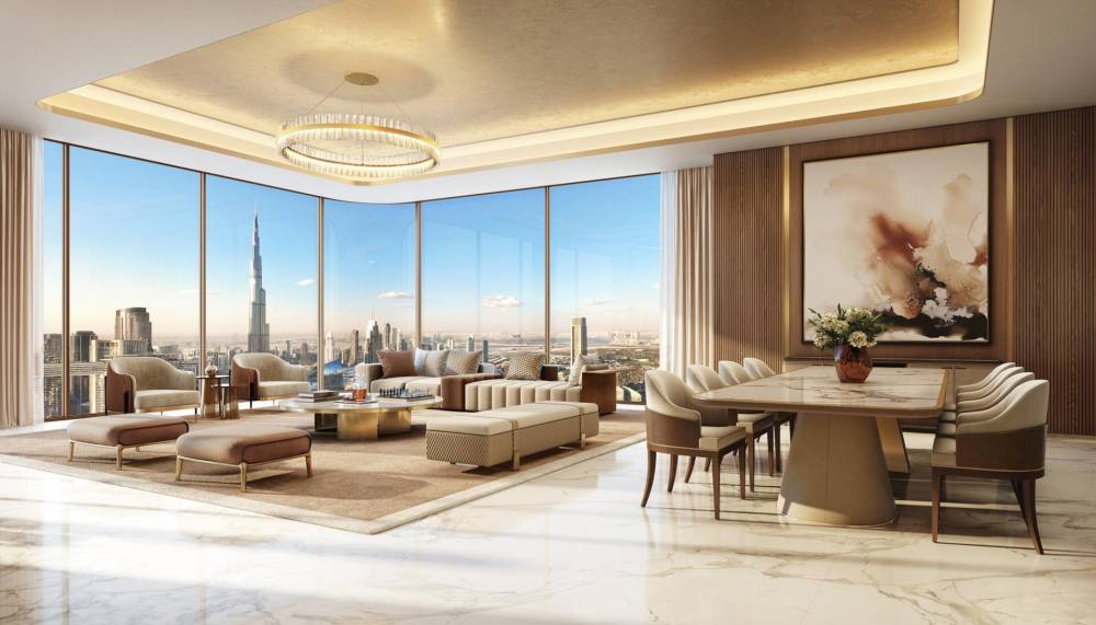 Interior design – Trump International Hotel & Tower Dubai#2