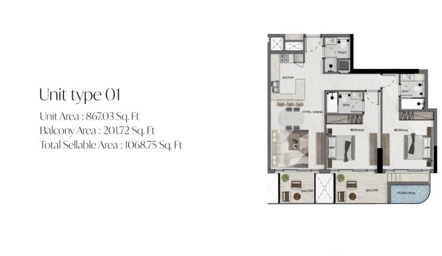 Plans Avana Residences