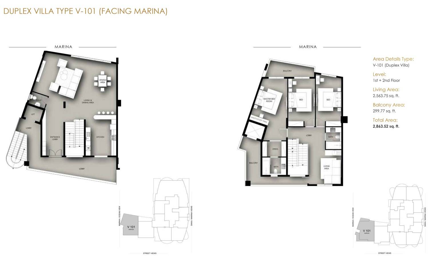 Plans Marina Star Residences #3