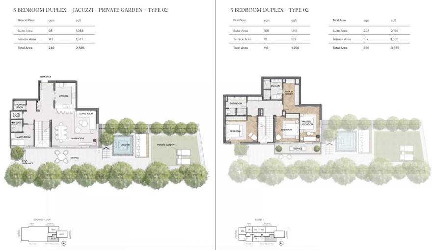 Plans Residences Du Port Autograph Collection