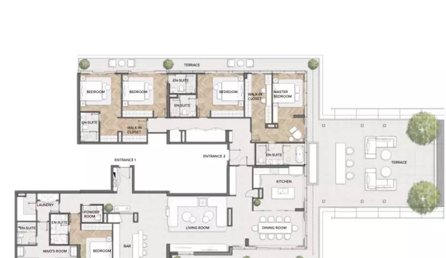 Plans Residences Du Port Autograph Collection