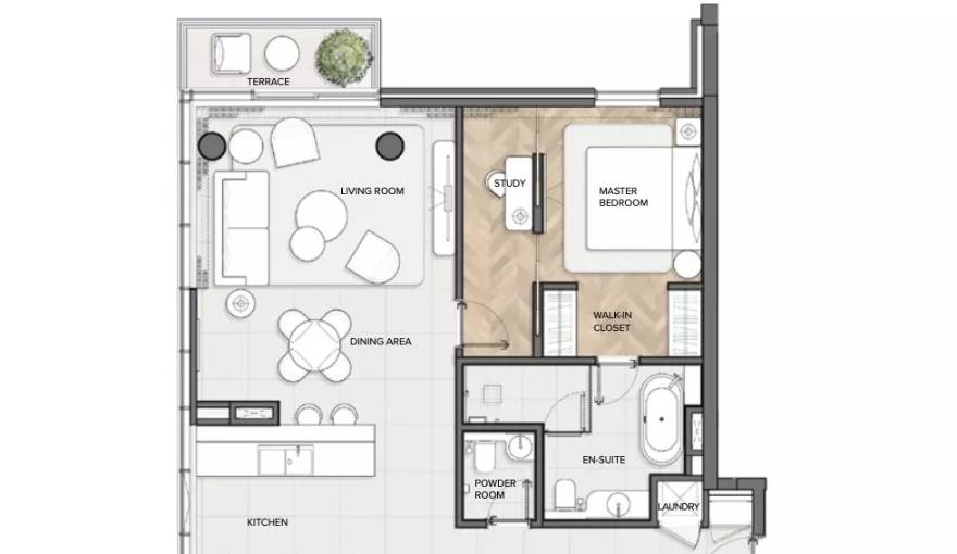 Plans Residences Du Port Autograph Collection