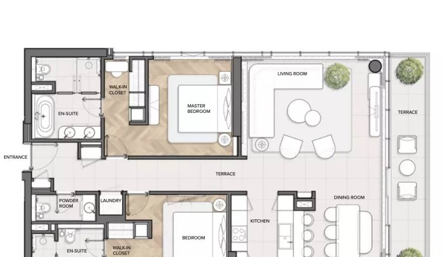 Plans Residences Du Port Autograph Collection