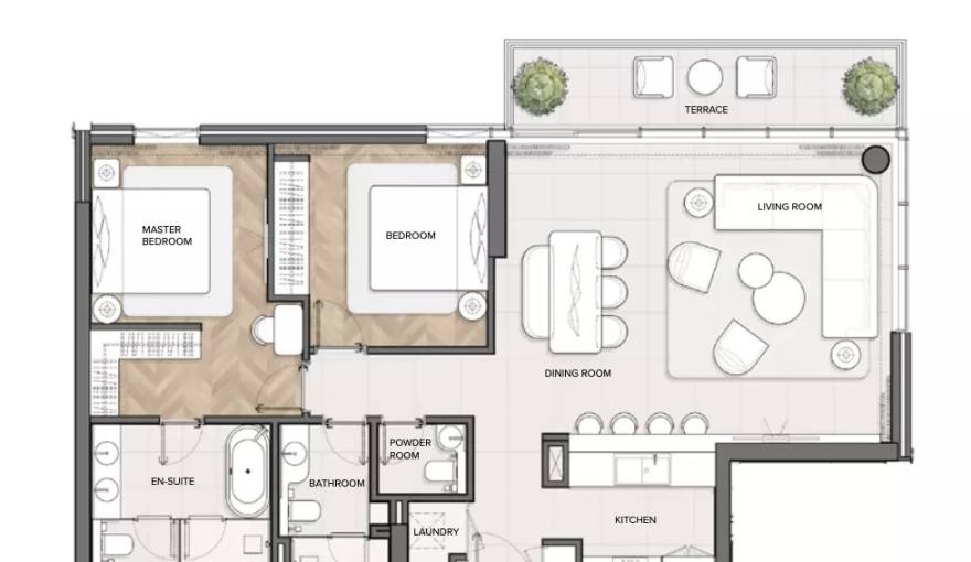 Plans Residences Du Port Autograph Collection