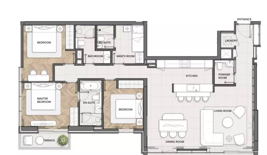 Plans Residences Du Port Autograph Collection