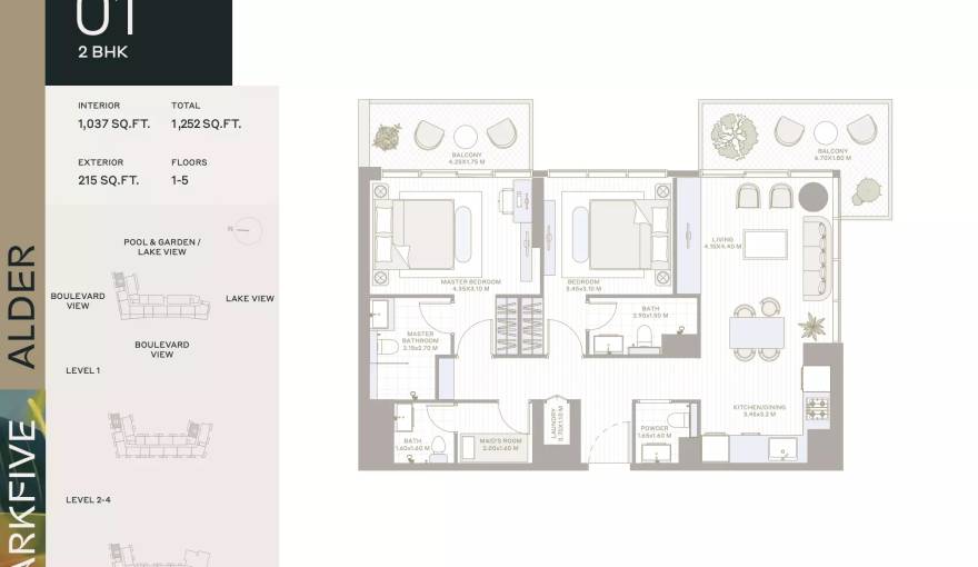 Plans Alder At Park Five