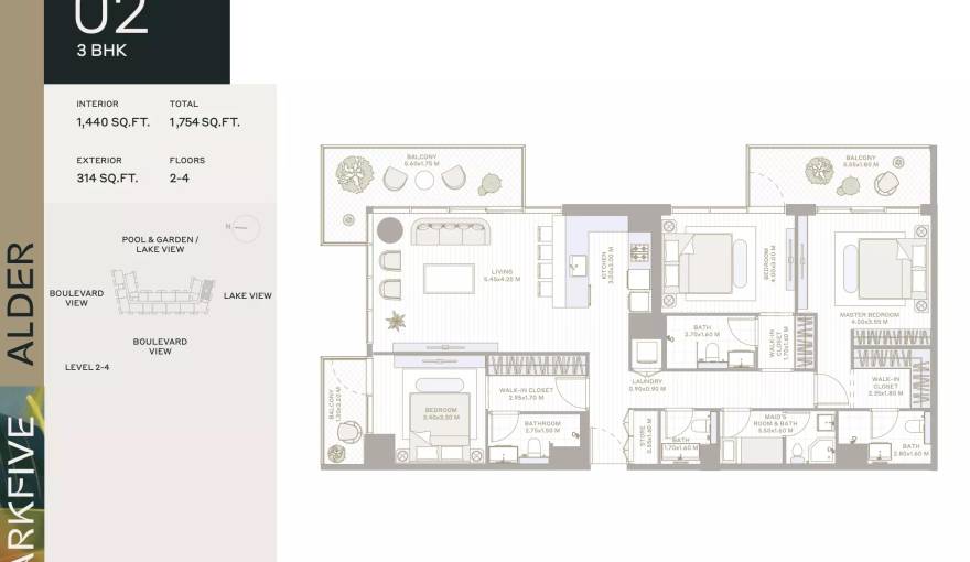 Plans Alder At Park Five