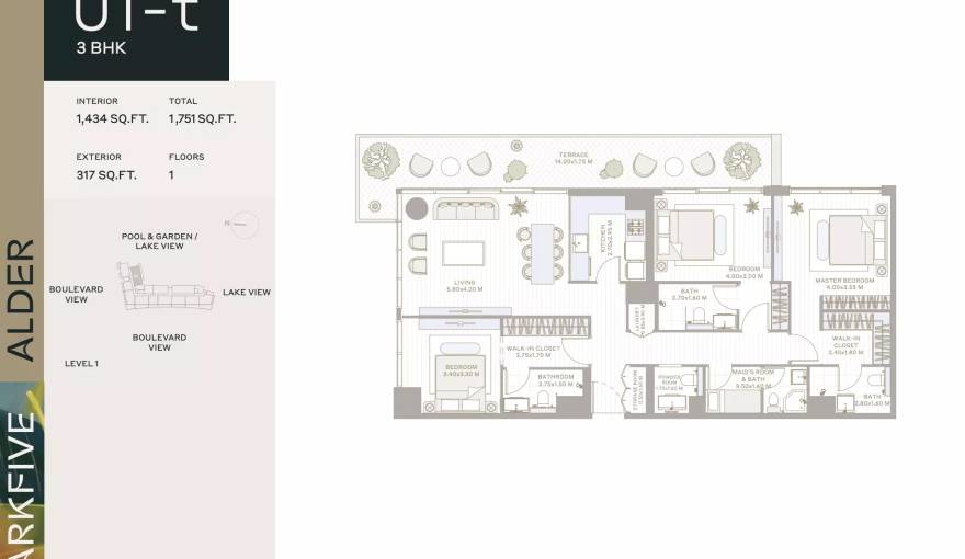 Plans Alder At Park Five