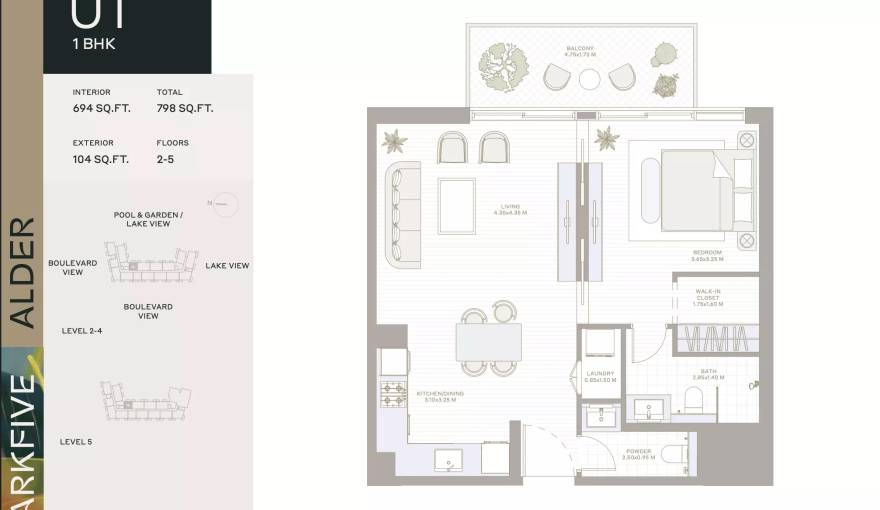 Plans Alder At Park Five