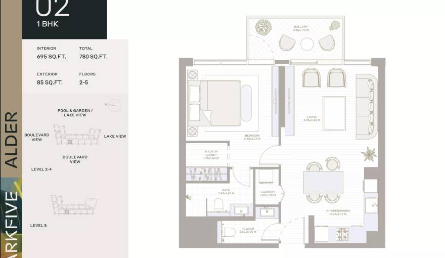 Plans Alder At Park Five