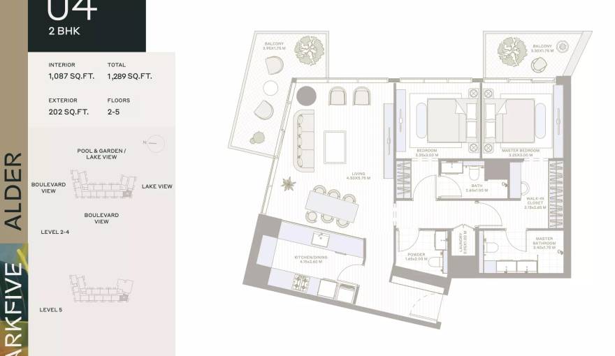 Plans Alder At Park Five