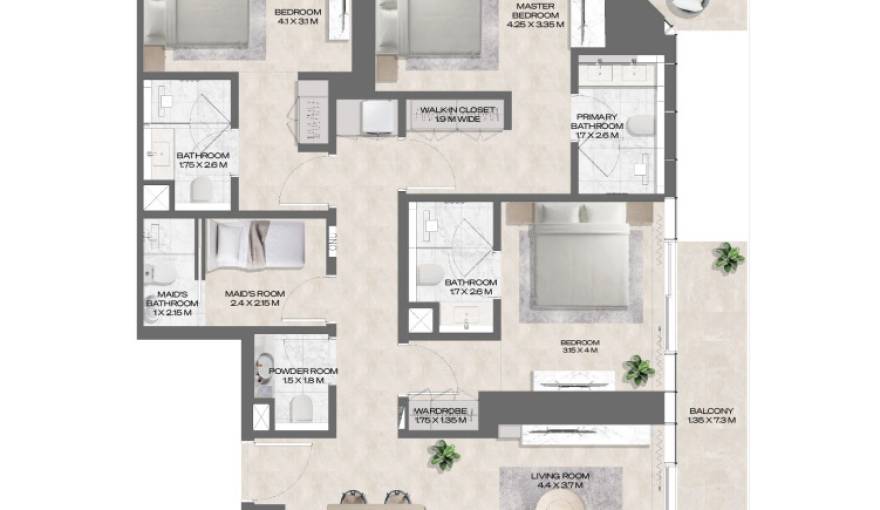 Plans DWTN Residences