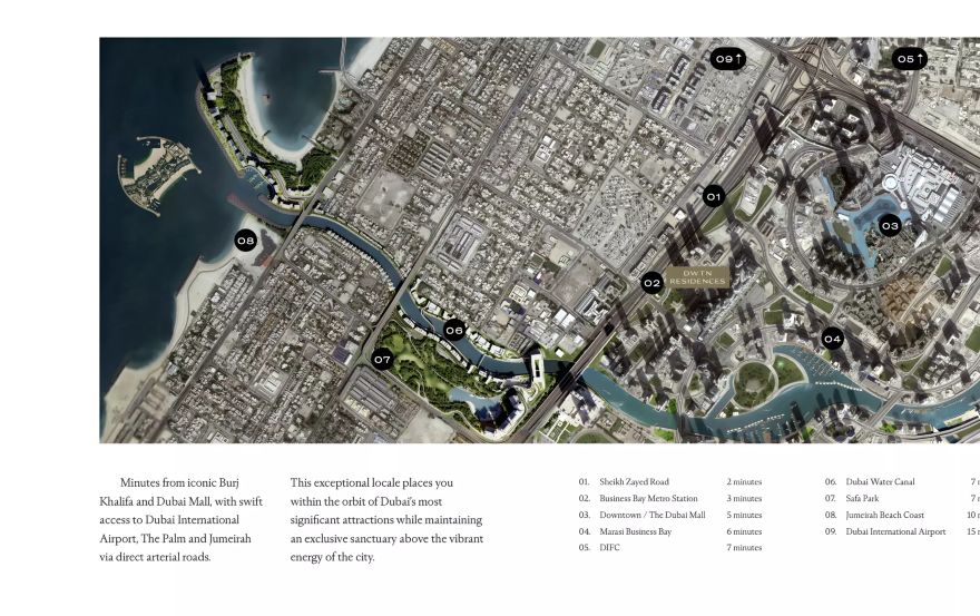 Site plan – DWTN Residences