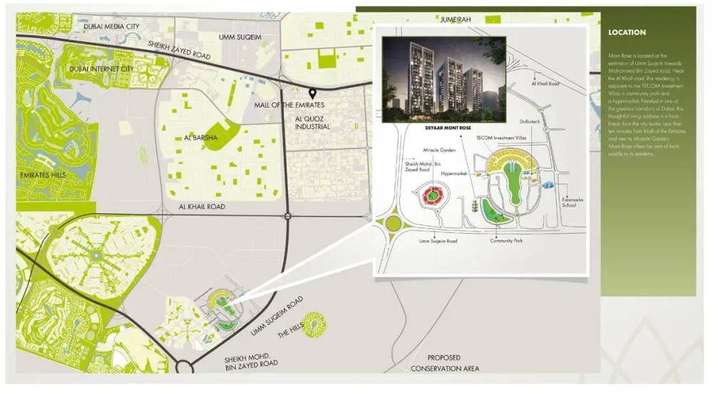 General plan – Montrose Residence#1
