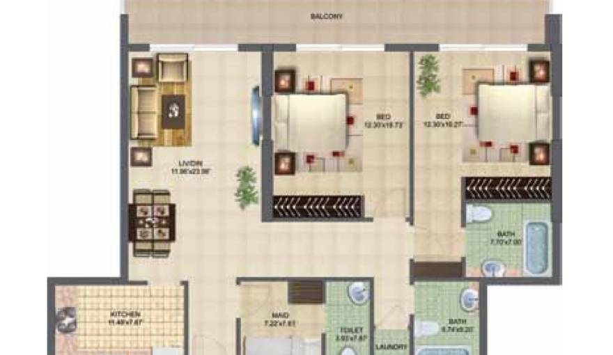 Plans Oakwood Residences