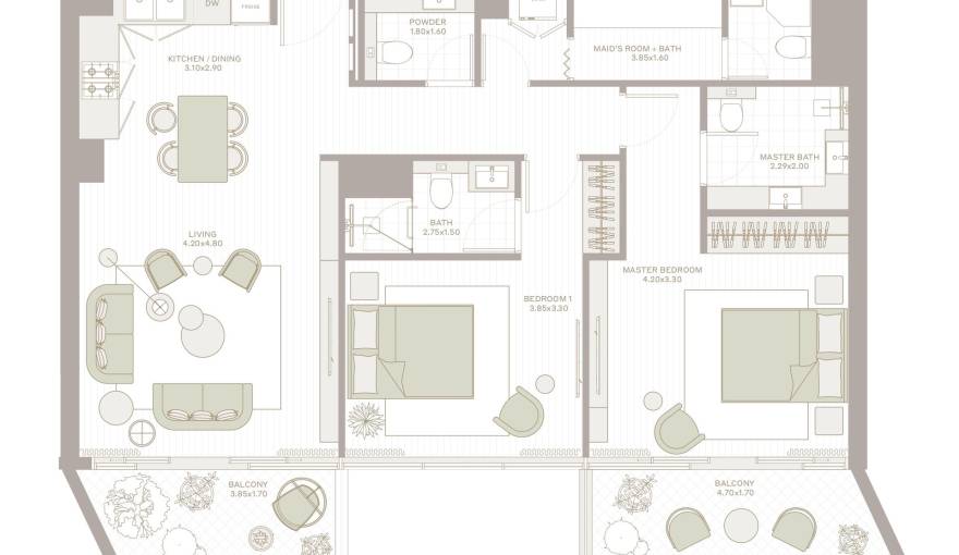 Plans Park Five