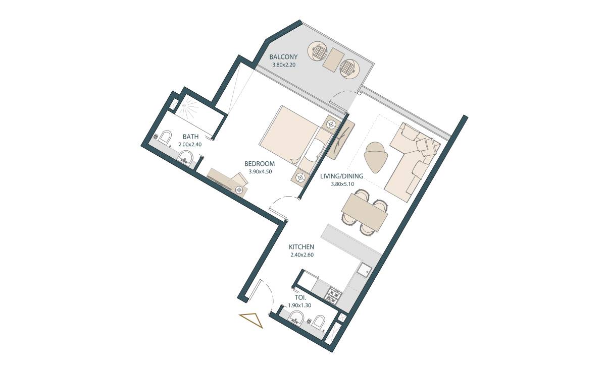 Plans Tria Apartments