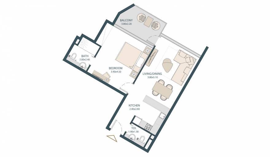 Plans Tria Apartments