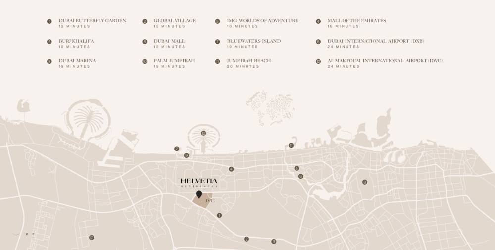 General plan – Helvetia Residences#1