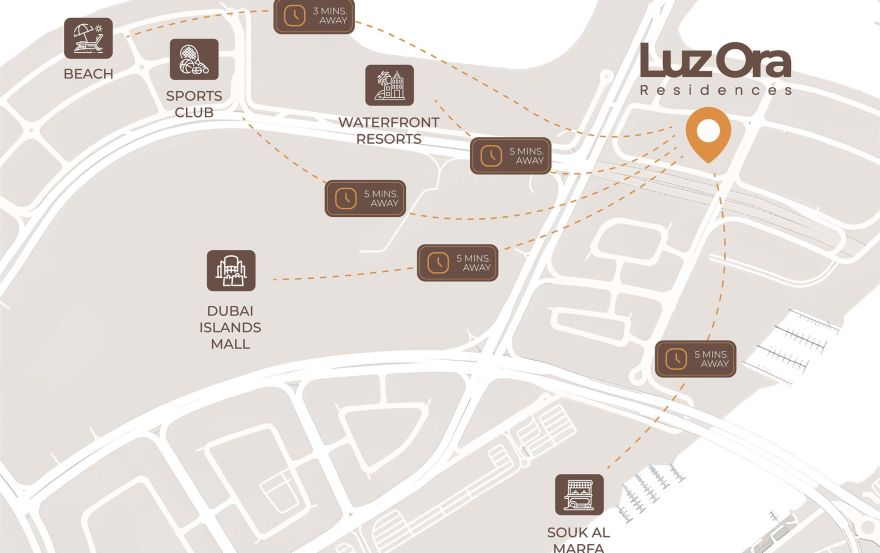 Site plan – LuzOra Residences