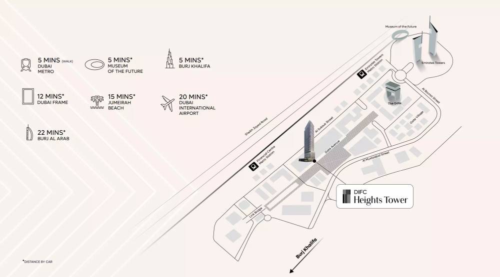 General plan – DIFC Heights Tower#1
