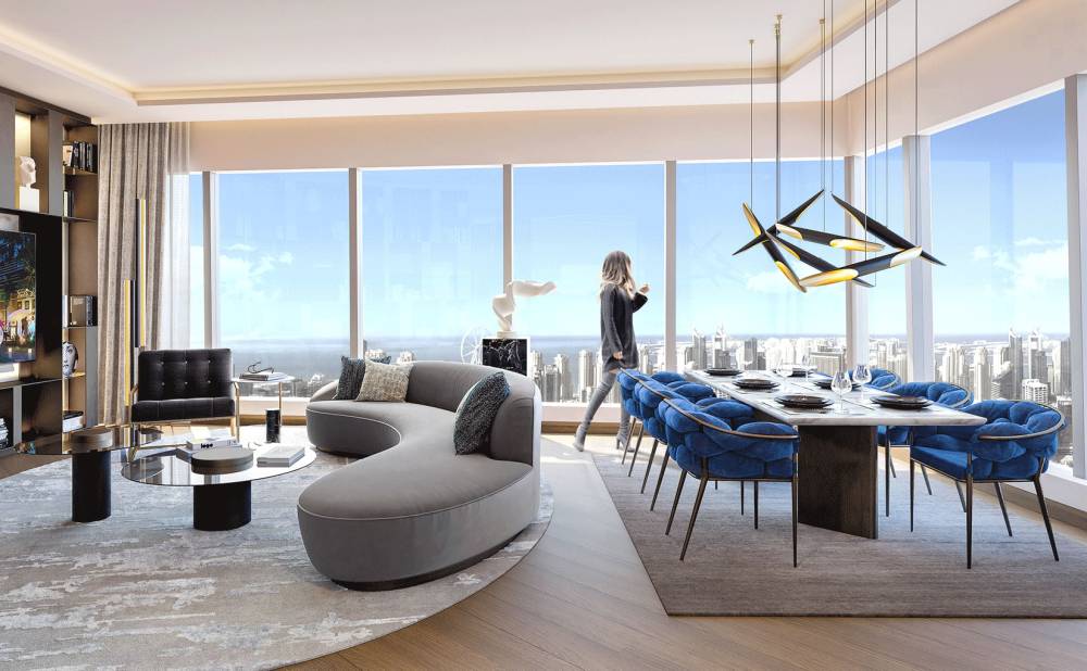 Interior design – Uptown Tower#1